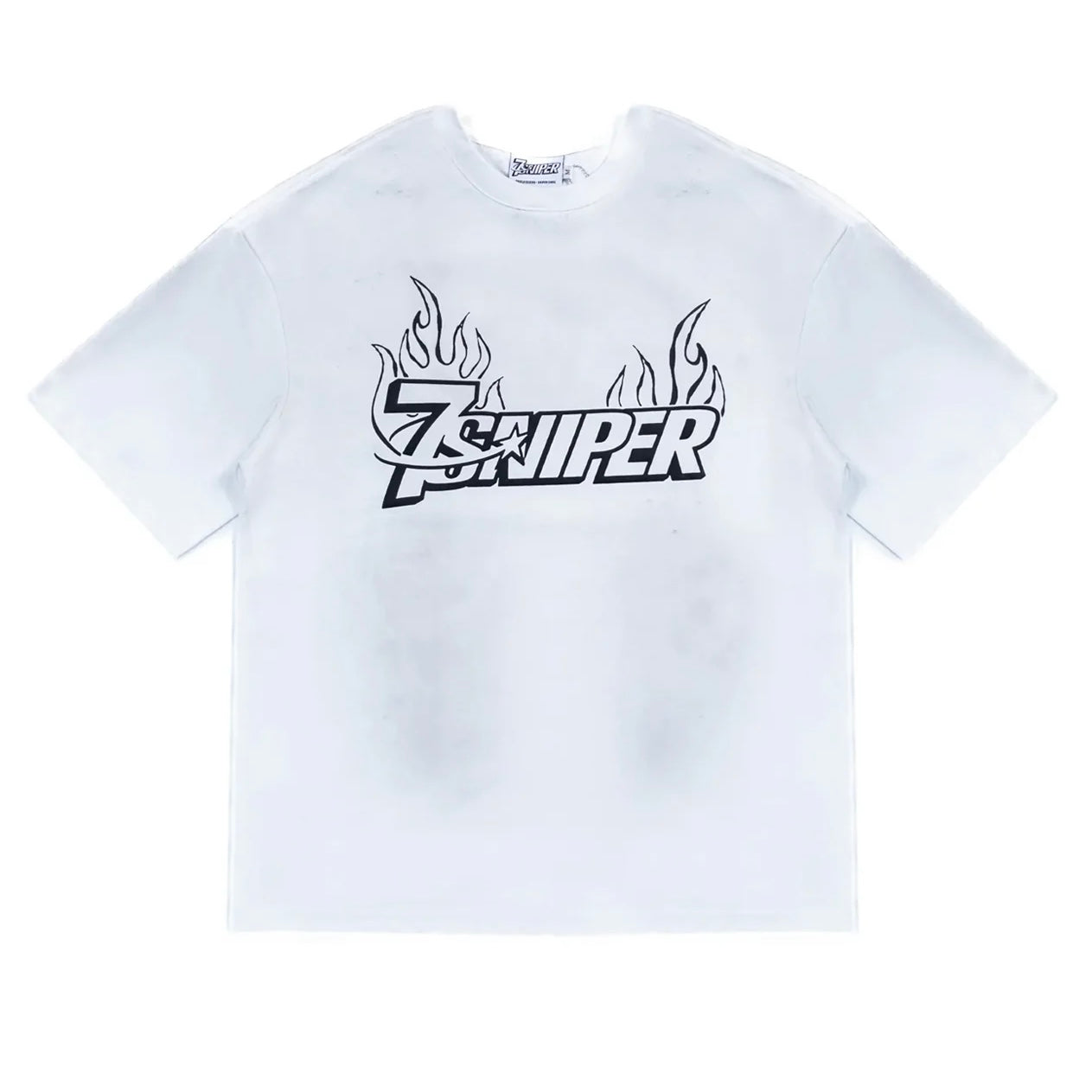Triple Sevens x Sniper Gang 7sniper Flame Logo Tee