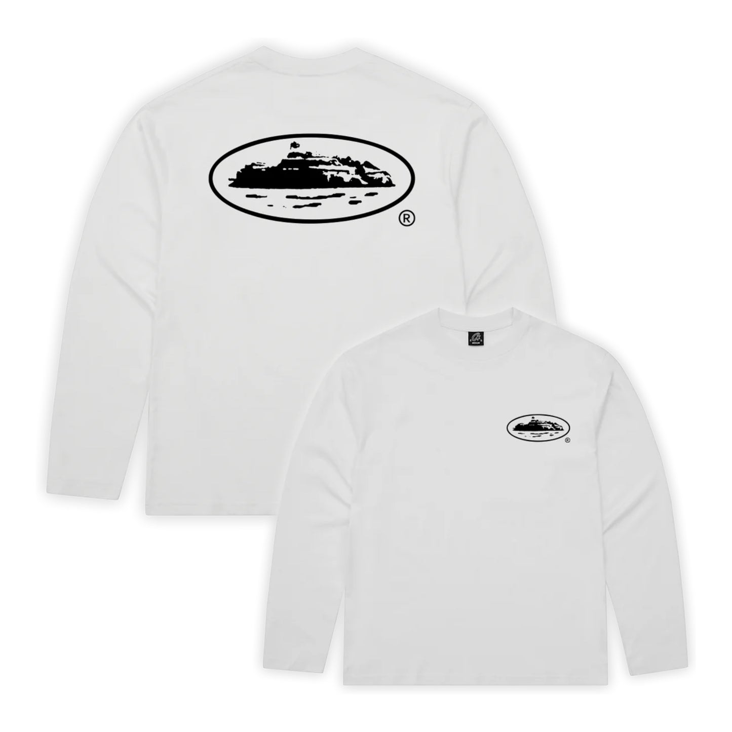 Camiseta Manga Larga Corteiz Island Logo