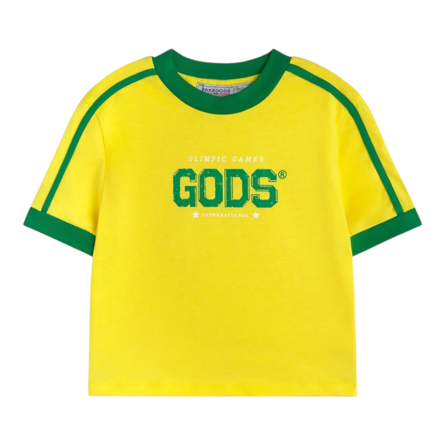Fake Gods São Paulo Cropped T-shirt