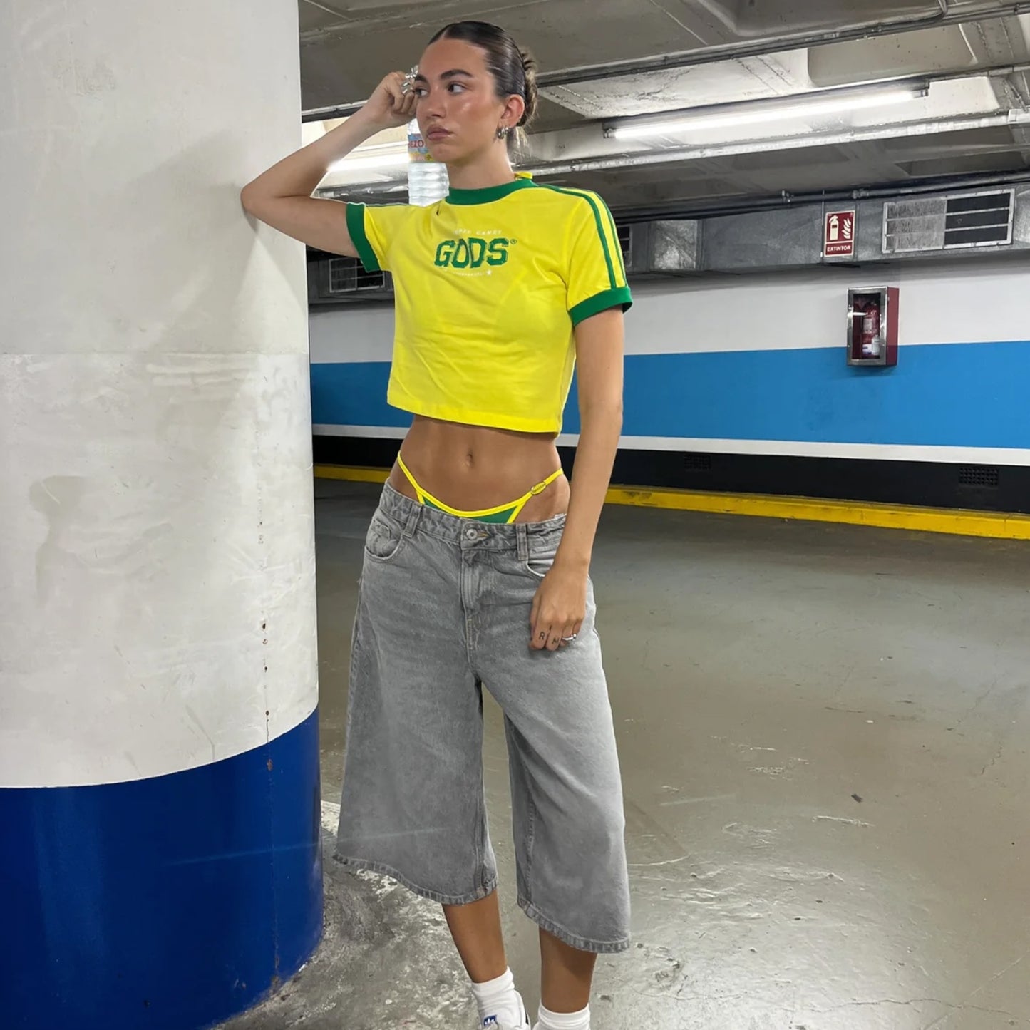 Fake Gods São Paulo Cropped T-shirt
