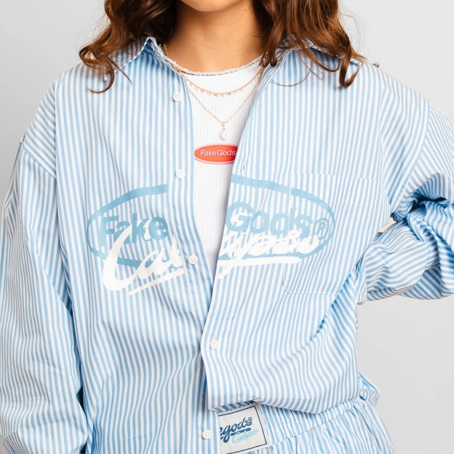 Fake Gods Ibiza Light Blue Shirt