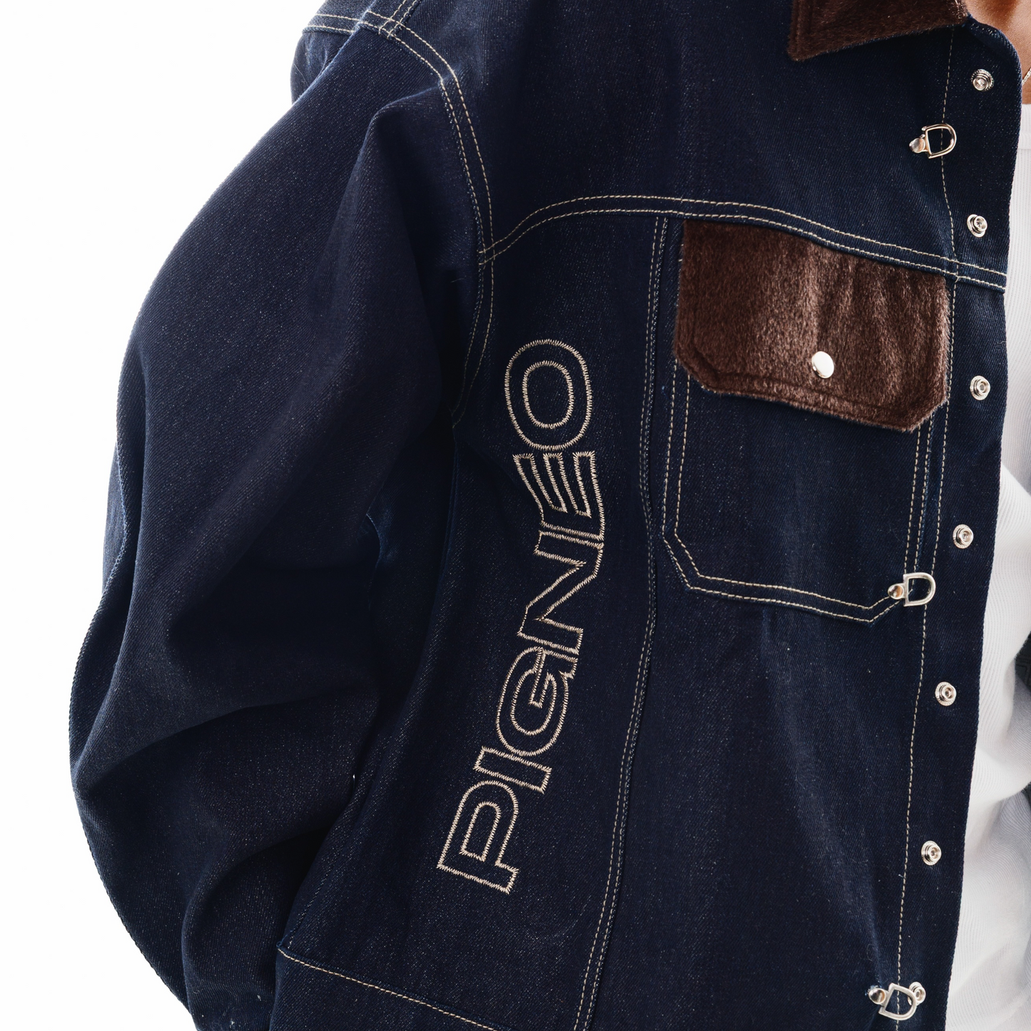 PIGNEO Barrel Jacket Raw Denim