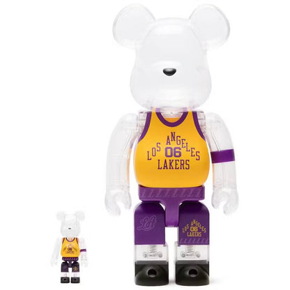 BE@RBRICK x Bodega x NBA Los Angeles Lakers 100% & 400% Set