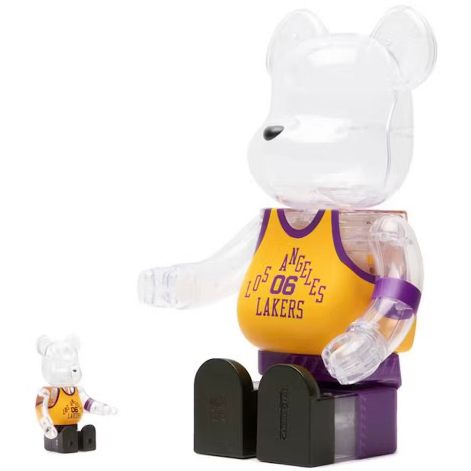 BE@RBRICK x Bodega x NBA Los Angeles Lakers 100% & 400% Set