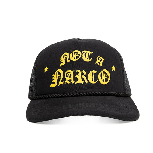 NOT A NARCO BLACK/YELLOW CAP