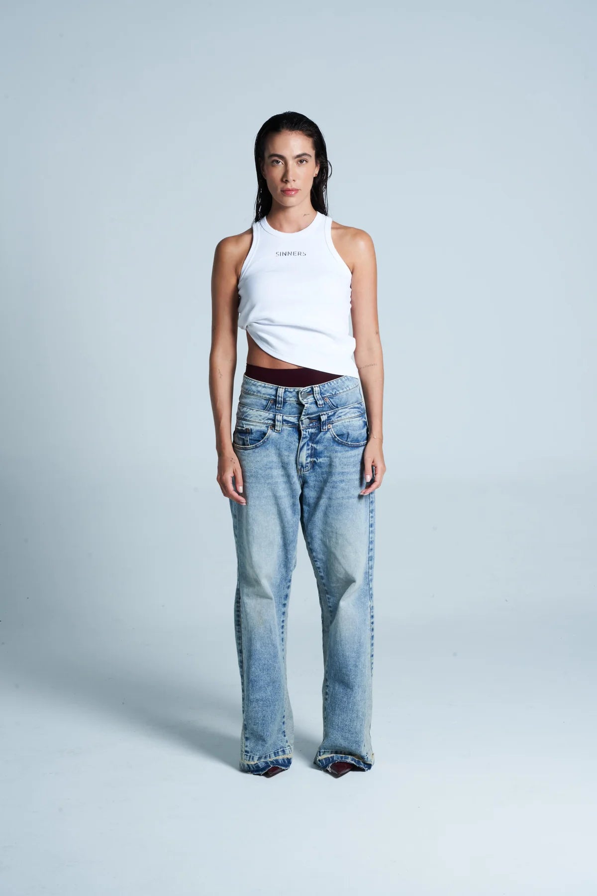 Sinners Double Flared Jeans