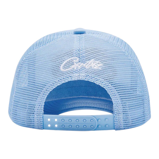 Corteiz 5 Starz Alcatraz trucker "Baby Blue"