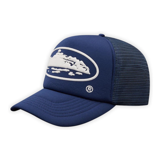 Corteiz Island Logo Cap Navy