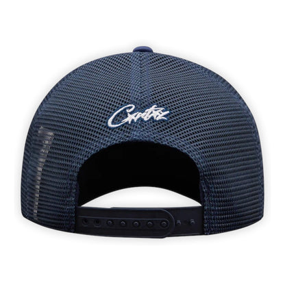 Corteiz Island Logo Cap Navy