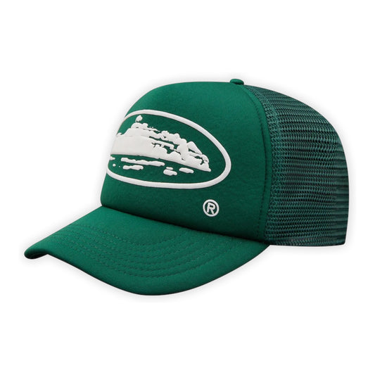 Corteiz Island Logo Cap Green