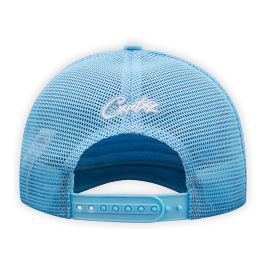 Corteiz Island Logo Cap Baby Blue