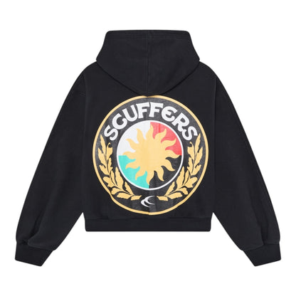 Scuffers Champ Black Zipped Hoodie