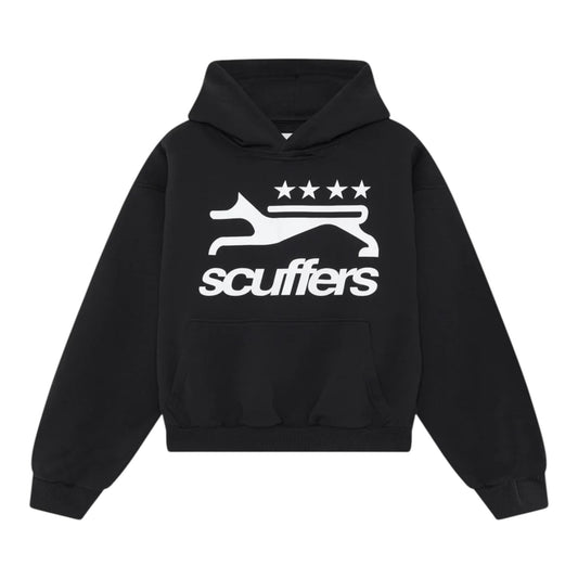 Scuffers Greyhound Black Hoodie