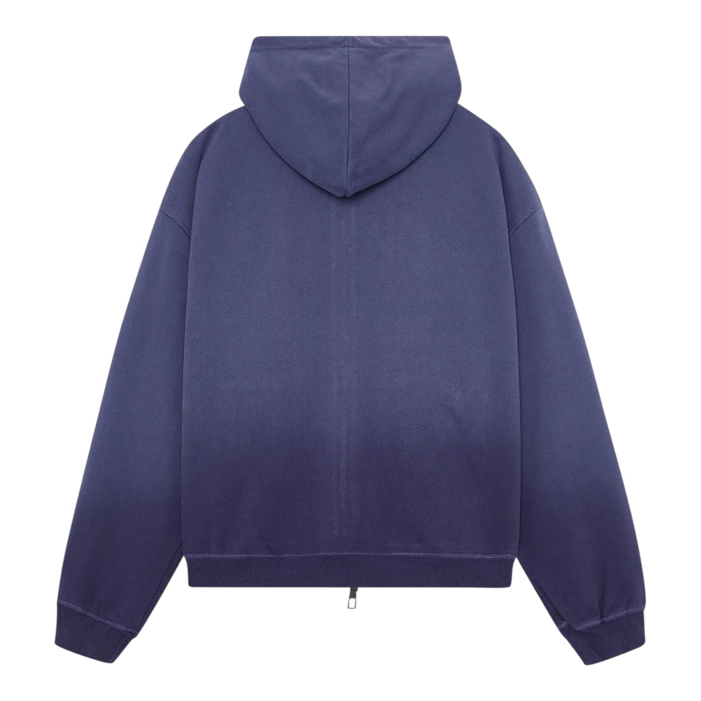 EMESTUDIOS Dusk Blue Ribbon Zip Hoodie