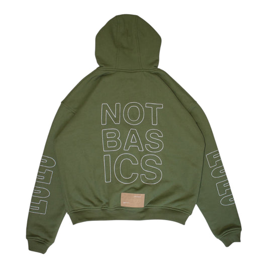 Perspective Unbasic Greenish Hoodie