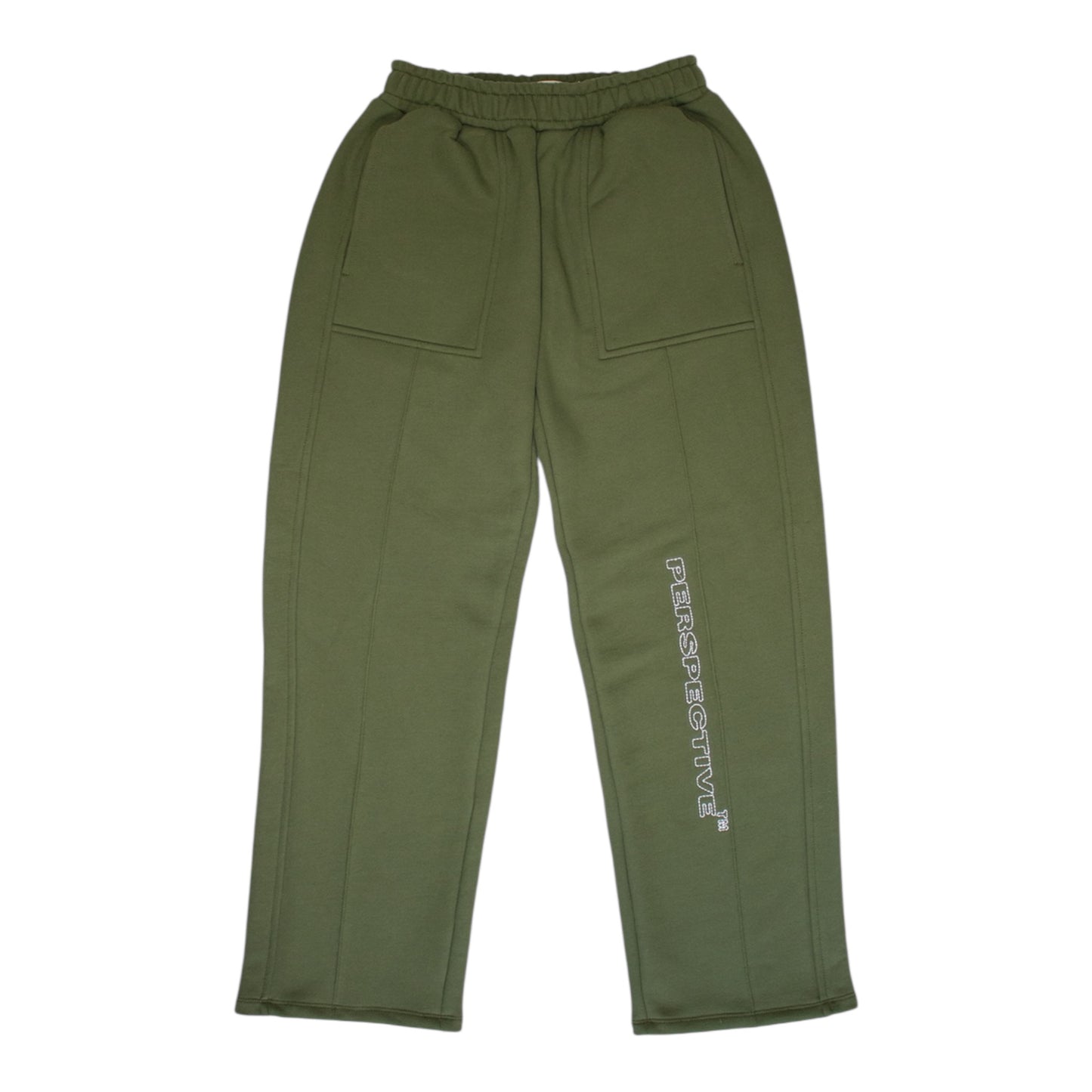 Perspective Unbasic Greenish Sweat Pants