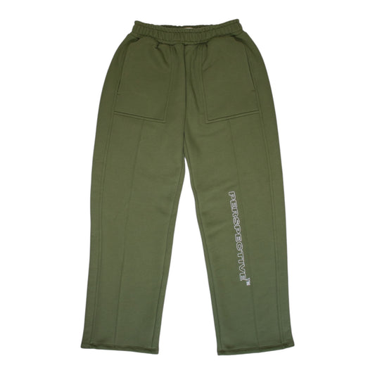 Perspective Unbasic Greenish Sweat Pants