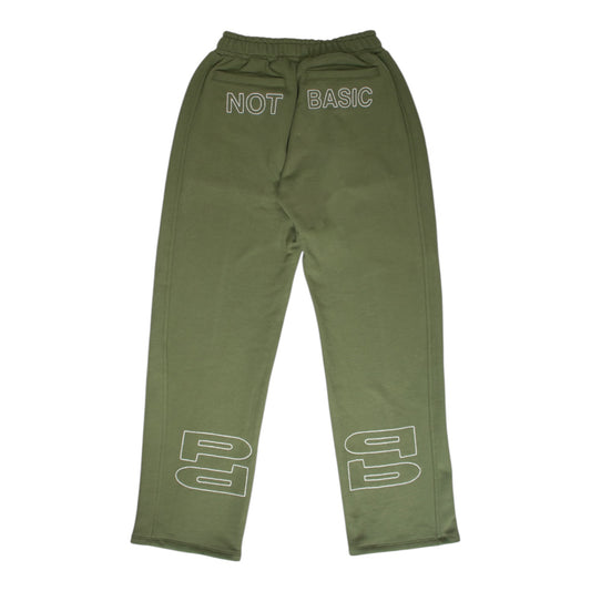 Perspective Unbasic Greenish Sweat Pants
