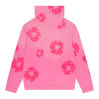 Denim Tears Mono Cotton Wreath Pink Hoodie