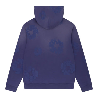 Denim Tears Mono Cotton Wreath Washed Blue Hoodie