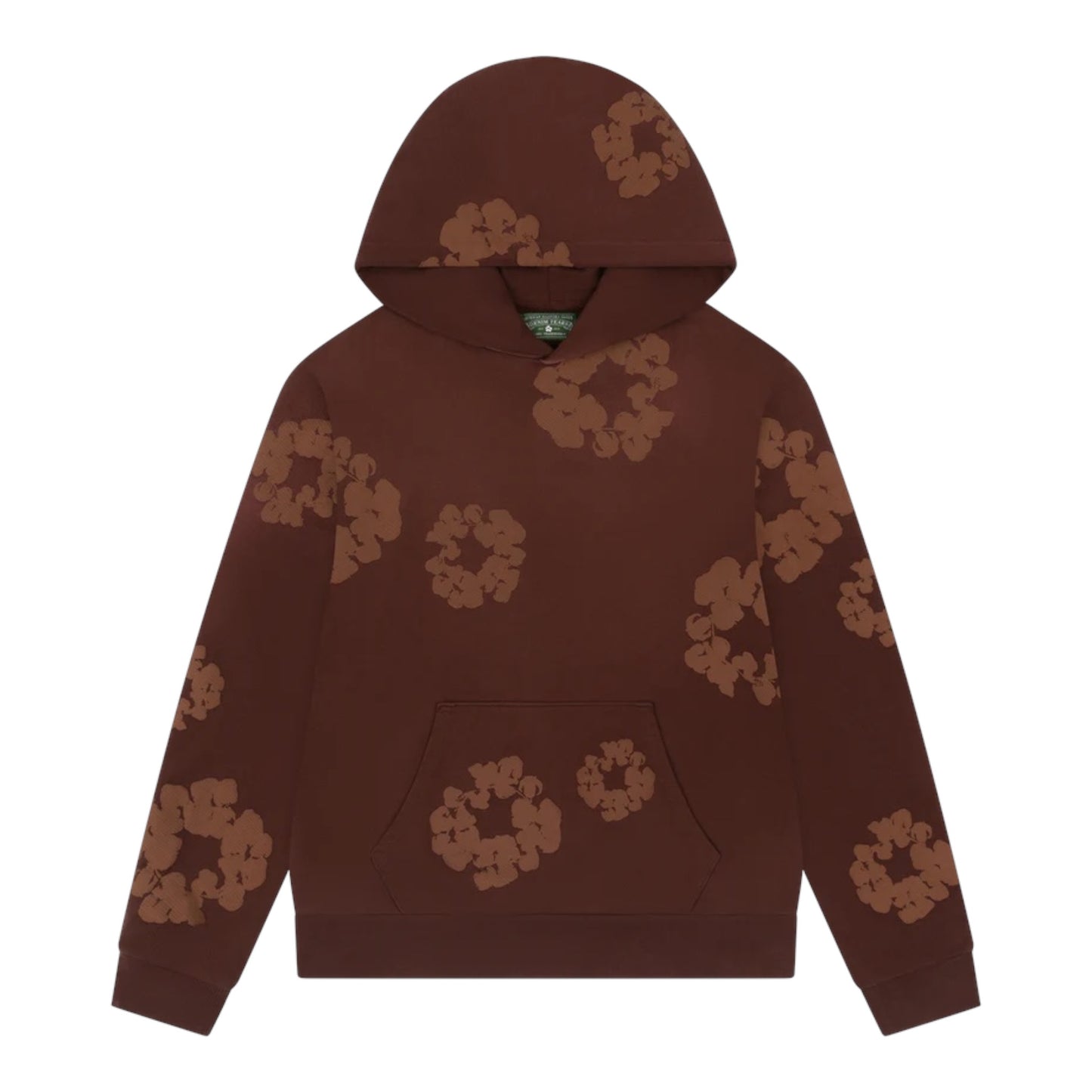 Denim Tears Mono Cotton Wreath Brown Hoodie