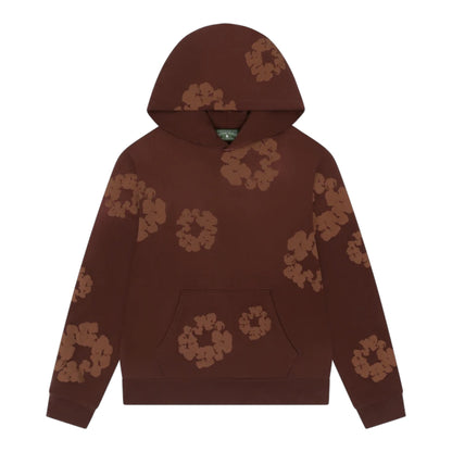 Denim Tears Mono Cotton Wreath Brown Hoodie