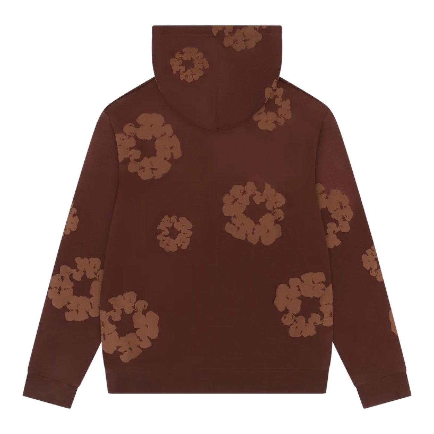Denim Tears Mono Cotton Wreath Brown Hoodie