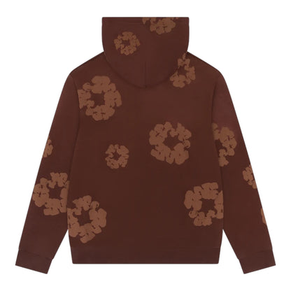 Denim Tears Mono Cotton Wreath Brown Hoodie