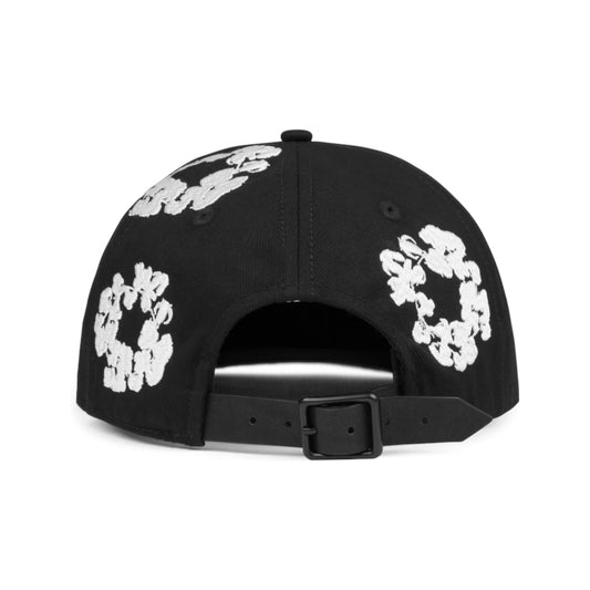 Denim Tears Cotton wreath Black Cap
