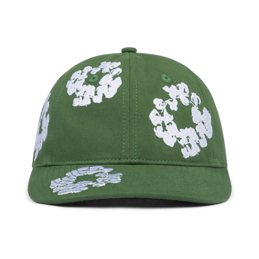 Denim Tears Cotton wreath Green Cap