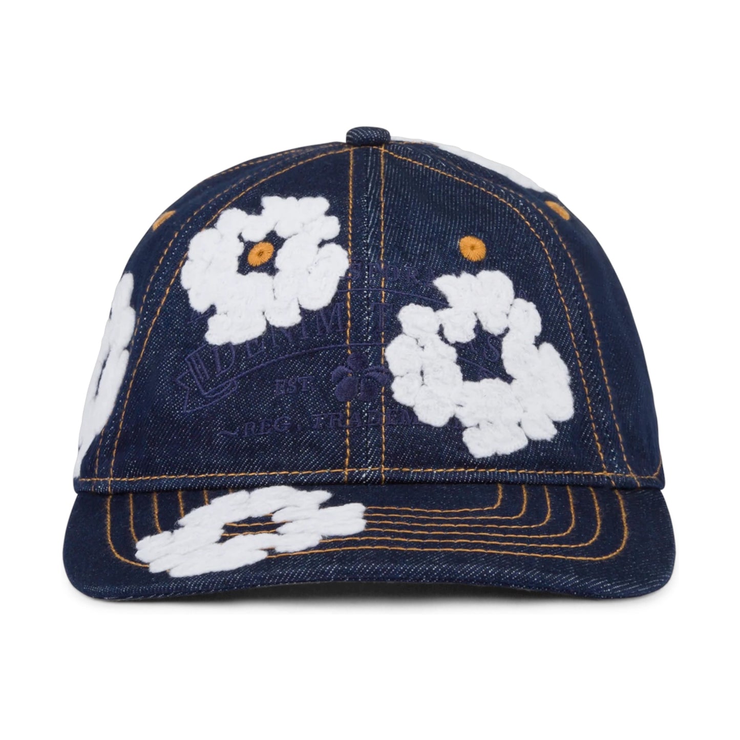 DenimTears Cotton Wreath Indigo Cap