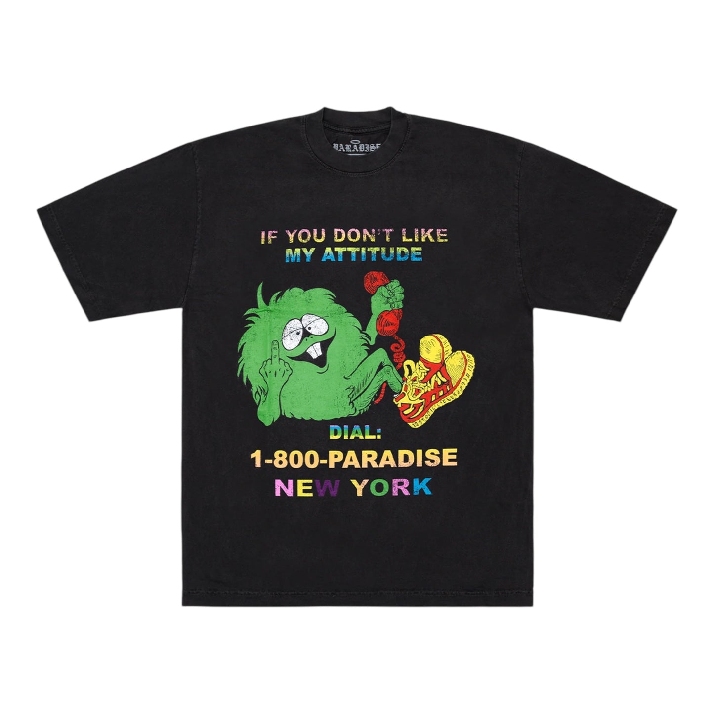 Paradise NYC Attitude Vintage Black