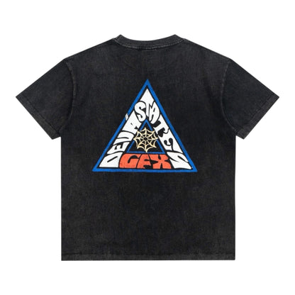 DEVÁSTATES Washed Black Buzzsaw T-shirt