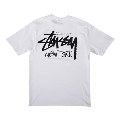 Stüssy New York Exclusive White T-shirt