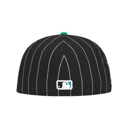 Supreme x MLB Box Logo New Era "Stripe Florida Marlins" Cap