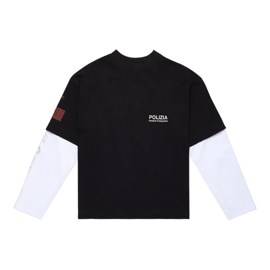 Sinners Polizia Black / White Double Sleeve