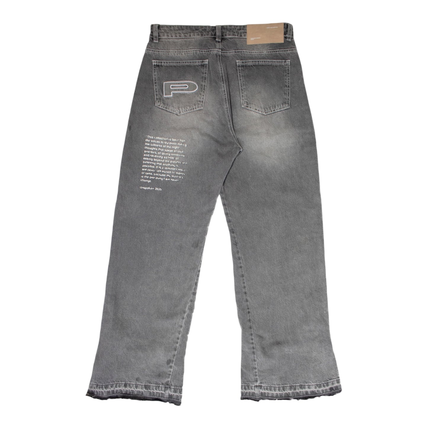 Perspective "UNSPOKEN" flair jean