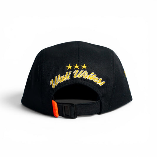 Wall Writers 5 Paneles Negra Golden Cap
