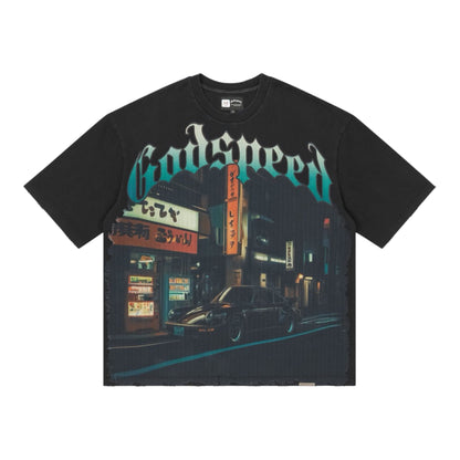 Godspeed Pit Stop Tokyo Tee ( Limitada enumerada)
