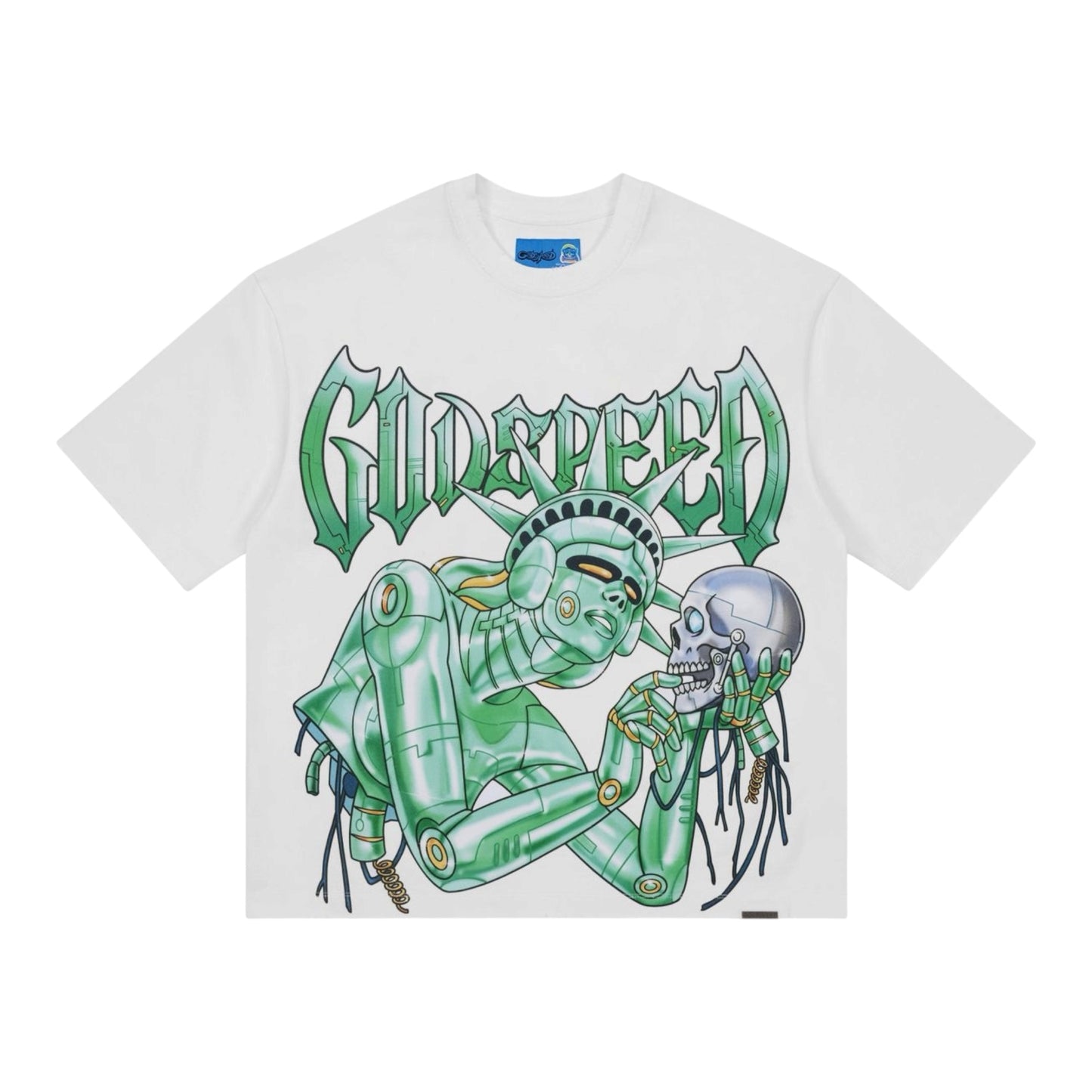 Godspeed Freedoms Protocol White Tee