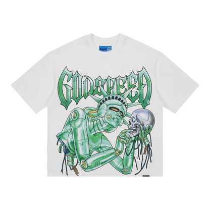 Godspeed Freedoms Protocol White Tee