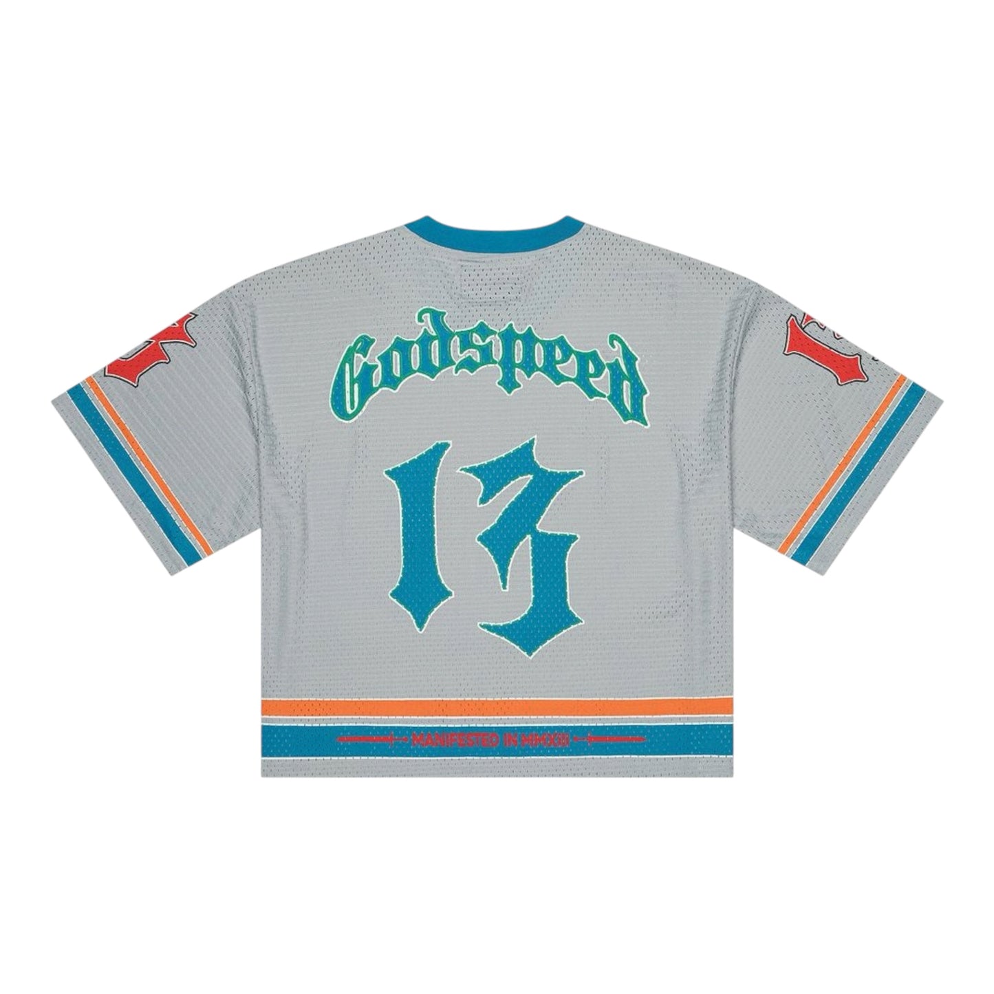 Godspeed First Down Jersey Grey