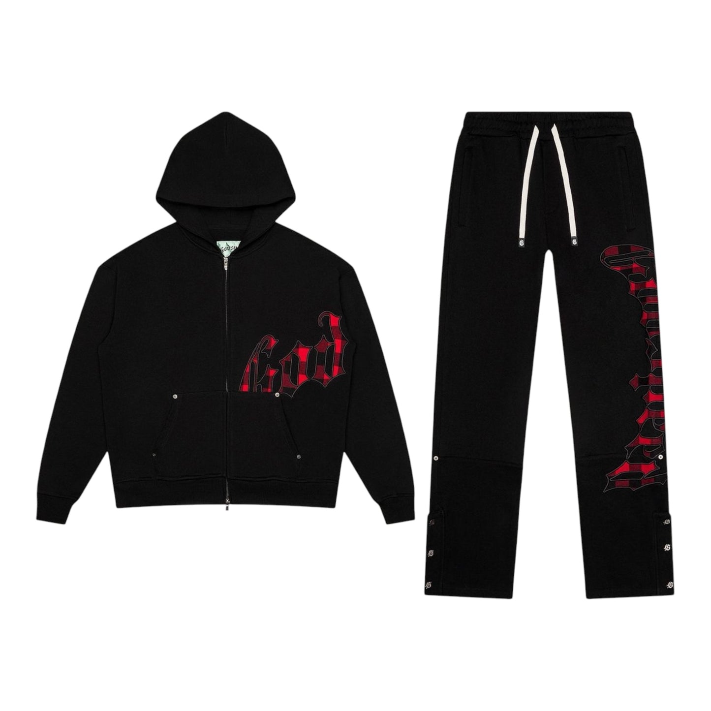 Godspeed OG Logo Sweatsuit Black - Red