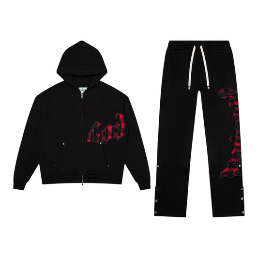 Godspeed OG Logo Sweatsuit Black - Red