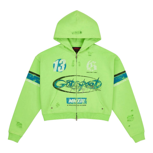 Godspeed Speedway Zip Hoodie Volt