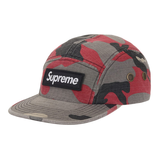 Supreme Red Camo Cap