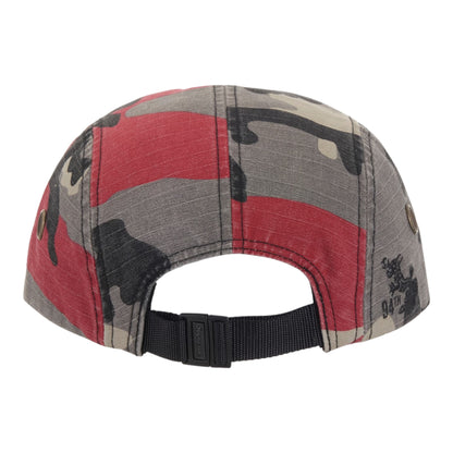 Supreme Red Camo Cap