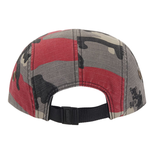 Supreme Red Camo Cap