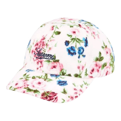 Supreme Floral Flannel 6P White Cap