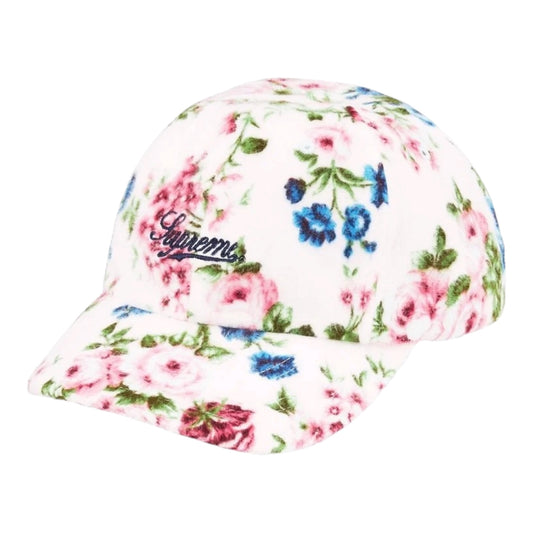 Supreme Floral Flannel 6P White Cap